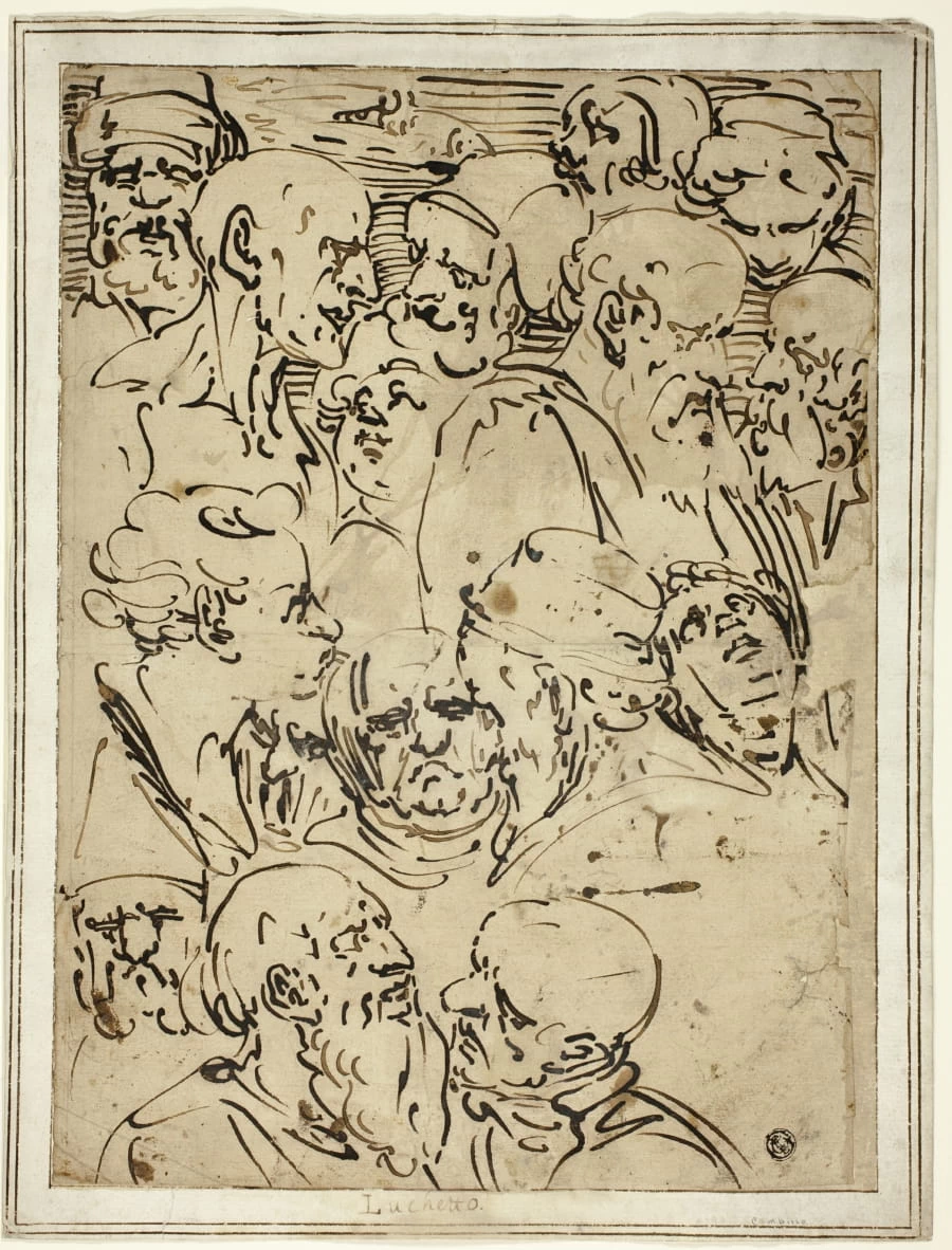 Schizzi di teste - Art Institute of Chicago